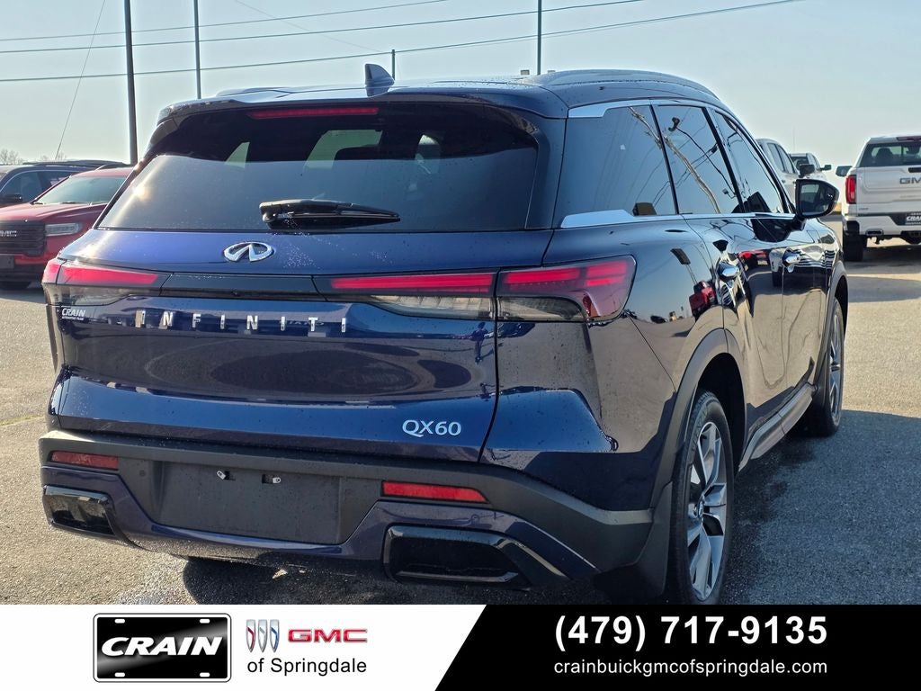 2024 INFINITI QX60 LUXE LOADED LEATHER SUNROOF