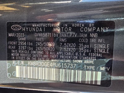 2023 Hyundai Palisade XRT