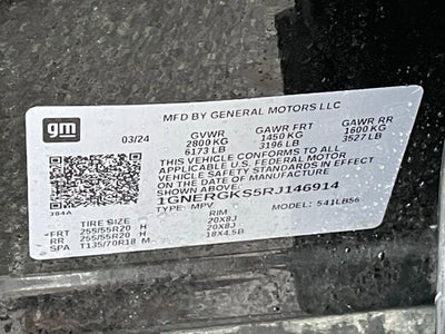 2024 Chevrolet Traverse LT