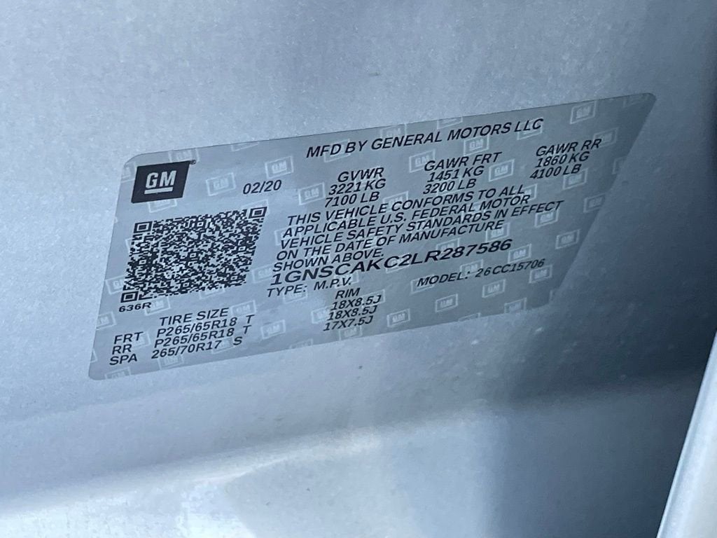 2020 Chevrolet Tahoe LS