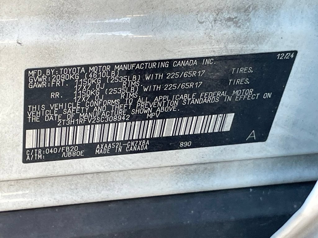 2025 Toyota RAV4 LE