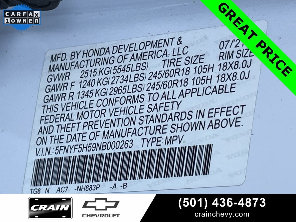 2022 Honda Pilot EX-L