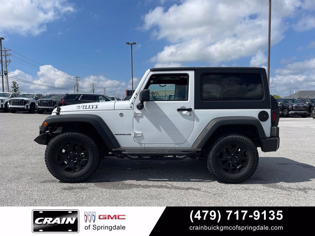 2017 Jeep Wrangler Willys Wheeler