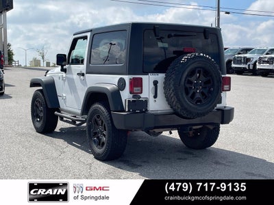 2017 Jeep Wrangler Willys Wheeler