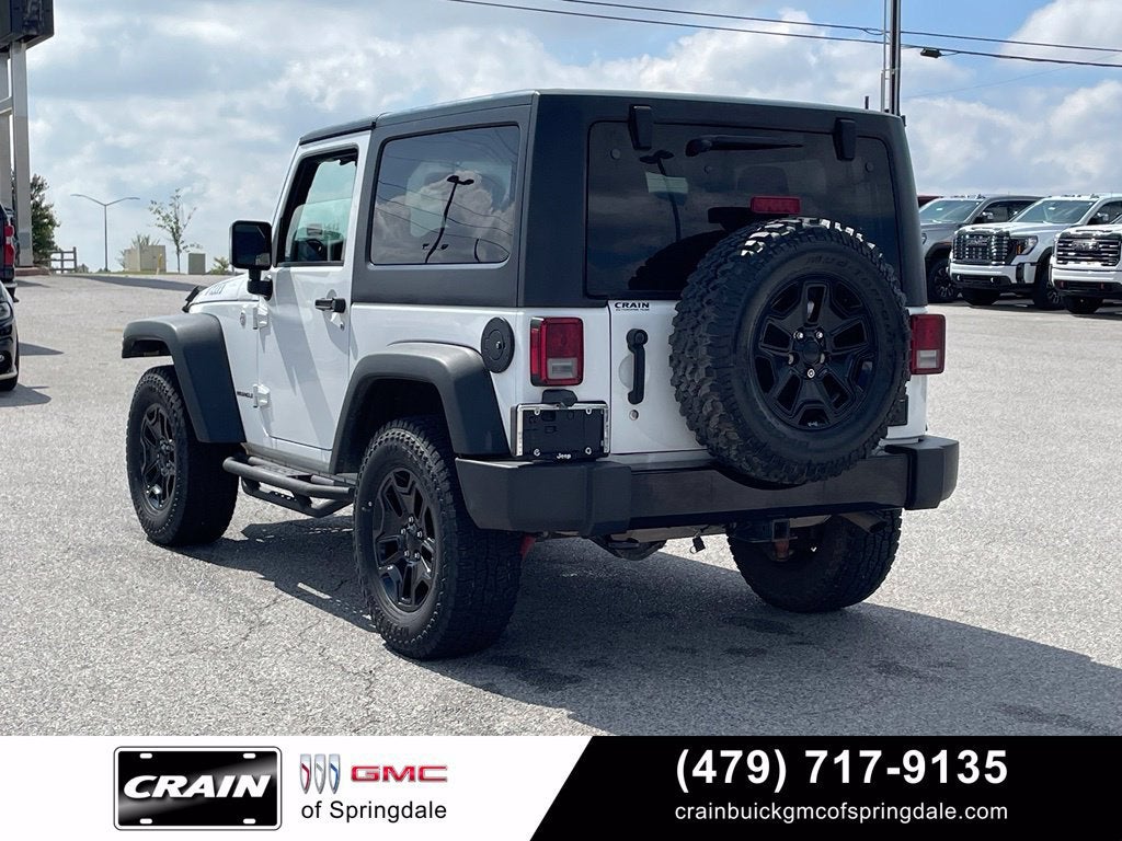 2017 Jeep Wrangler Willys Wheeler