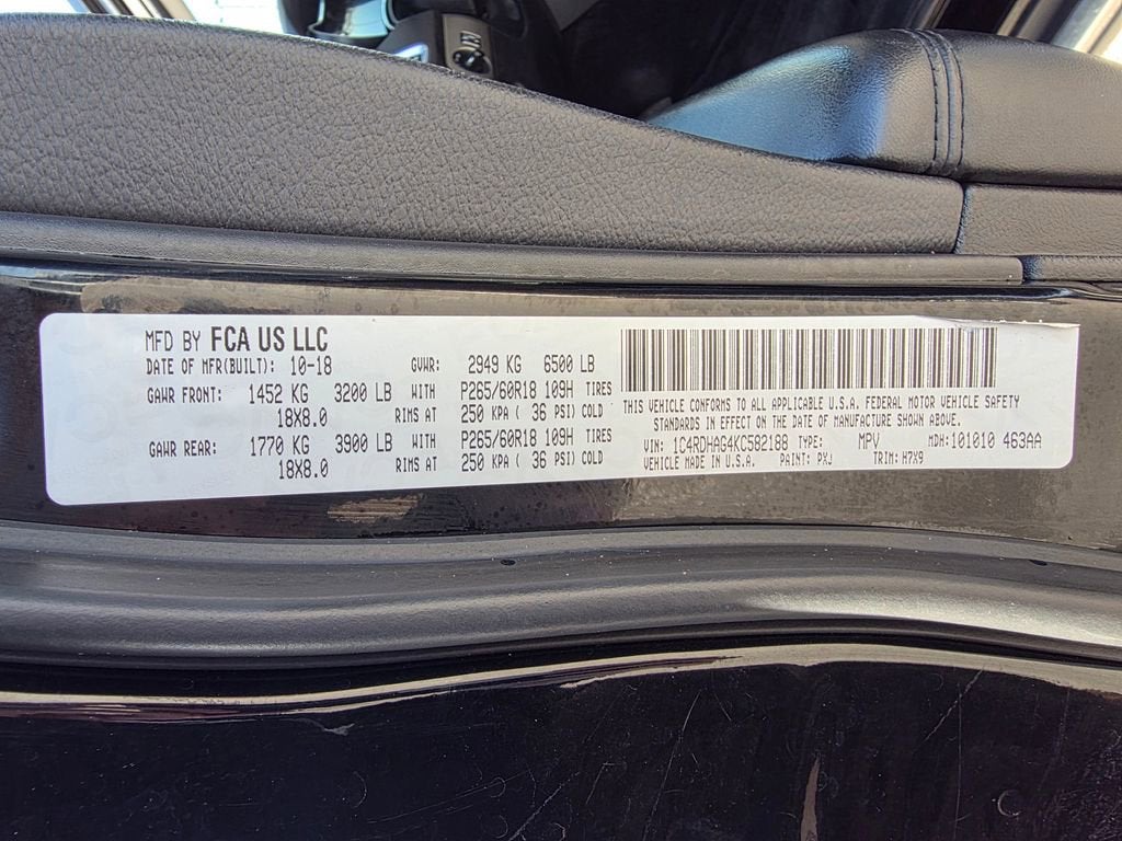 2019 Dodge Durango SXT