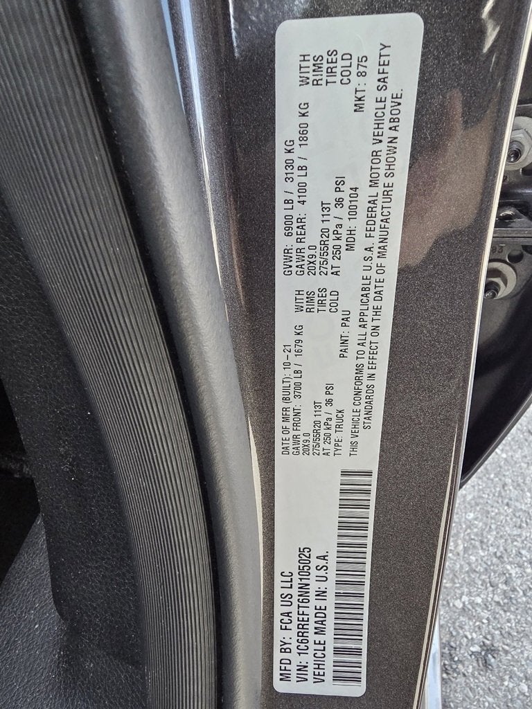 2022 RAM 1500 Big Horn