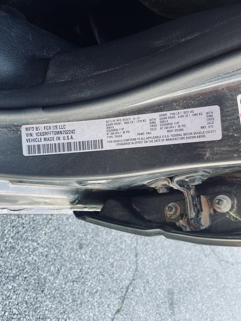 2021 RAM 1500 Big Horn