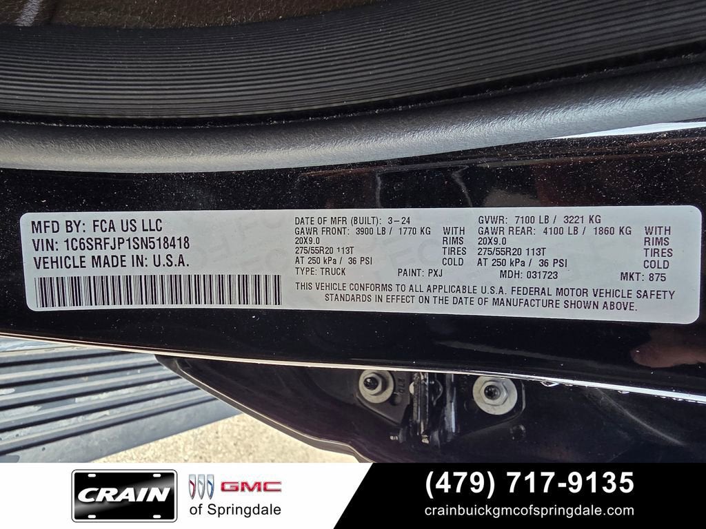 2025 RAM 1500 Laramie