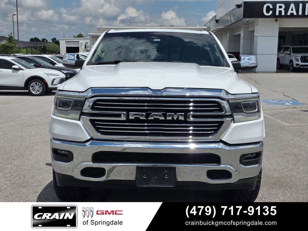 Used 2021 RAM Ram 1500 Pickup Laramie with VIN 1C6SRFJT9MN697341 for sale in Little Rock