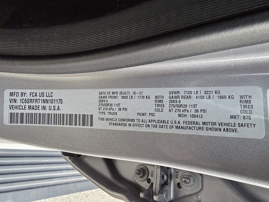 2022 RAM 1500 Laramie