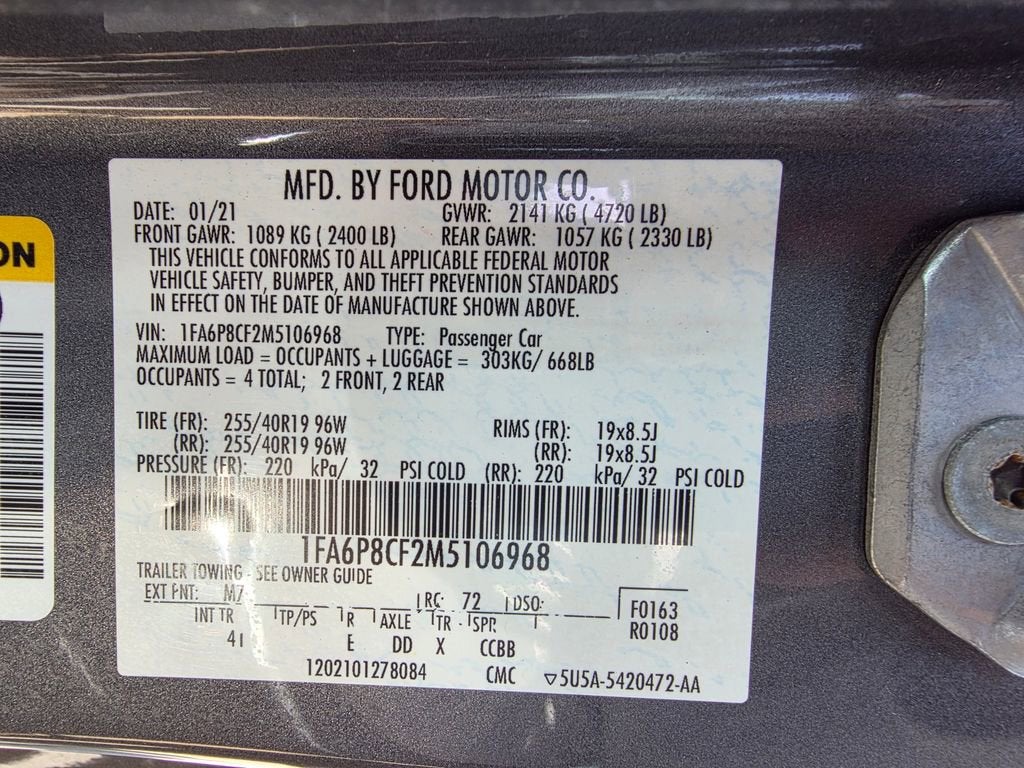 2021 Ford Mustang GT