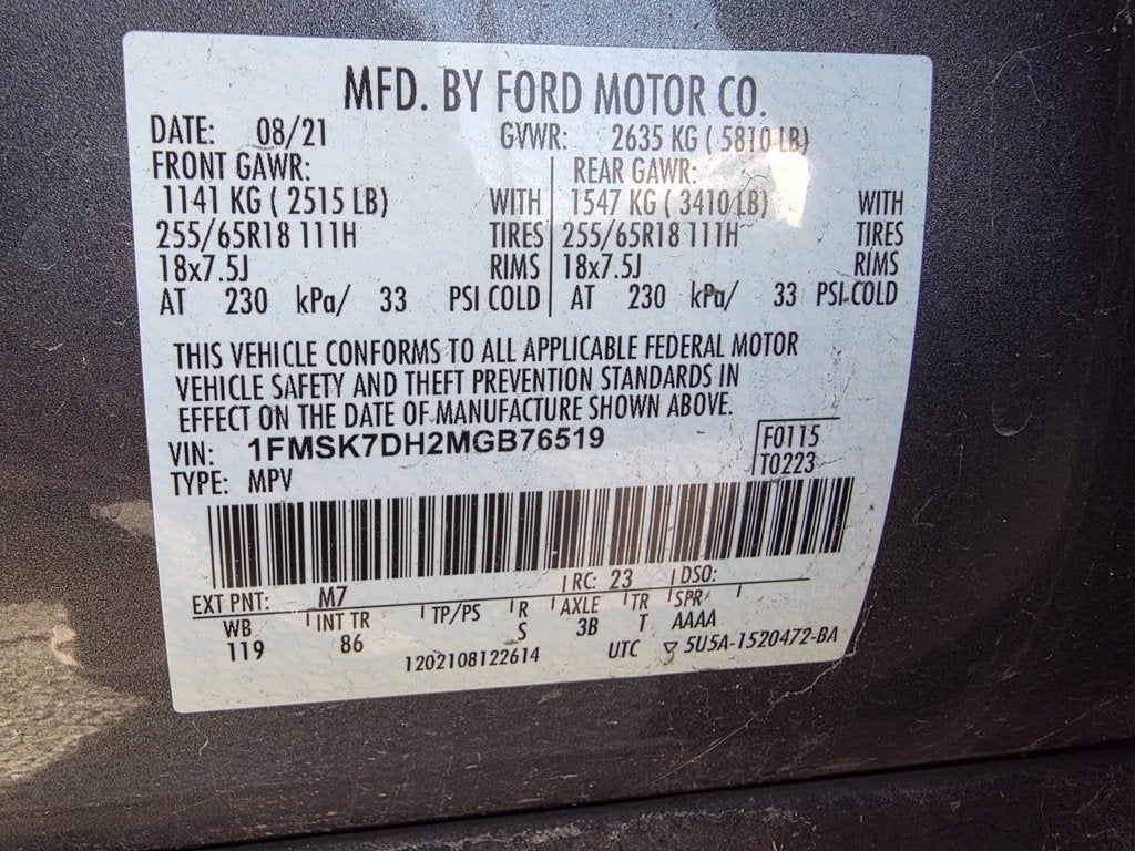 2021 Ford Explorer XLT