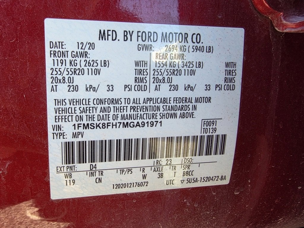 2021 Ford Explorer Limited