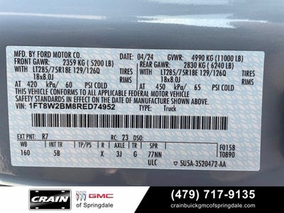 2024 Ford Super Duty F-250 SRW XL