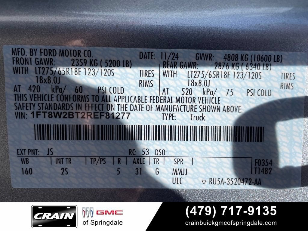 2024 Ford Super Duty F-250 SRW XL