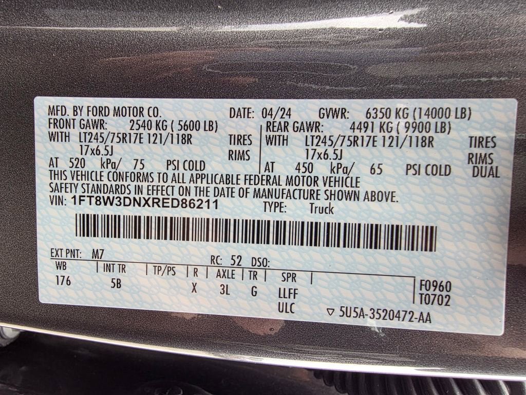 2024 Ford Super Duty F-350 DRW XLT