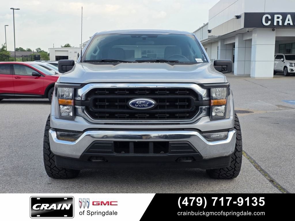 Used 2023 Ford F-150 XLT with VIN 1FTFW1E59PFC46555 for sale in Little Rock