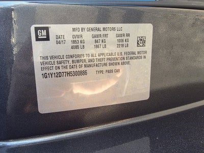 2017 Chevrolet Corvette Grand Sport Grand Sport 3LT