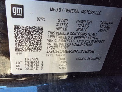 2024 Chevrolet Silverado 1500 Custom