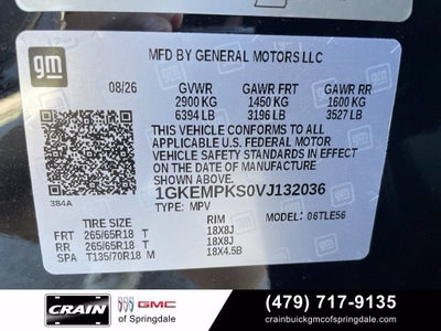 2027 GMC Acadia AT4