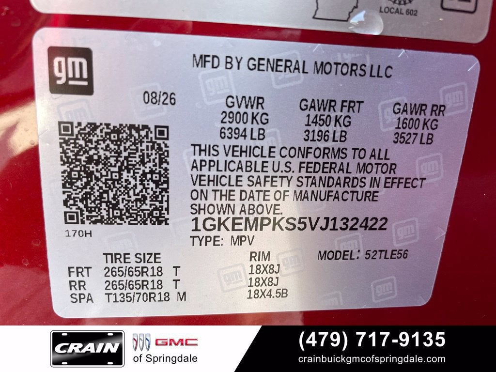 2027 GMC Acadia AT4