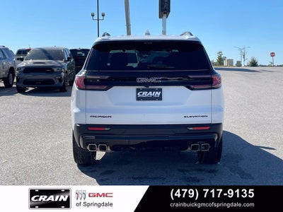 2026 GMC Acadia Elevation