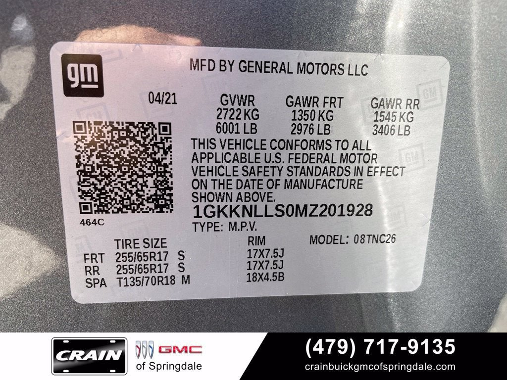 2021 GMC Acadia AT4