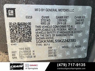 2019 GMC Acadia SLT