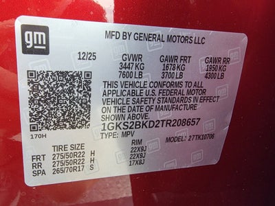 2026 GMC Yukon Elevation