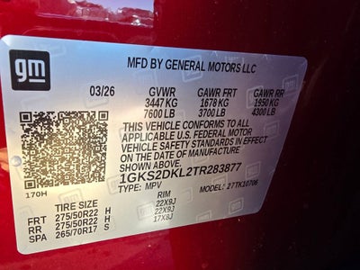 2026 GMC Yukon Denali