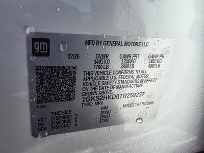 2026 GMC Yukon XL AT4