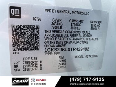 2026 GMC Yukon XL Denali