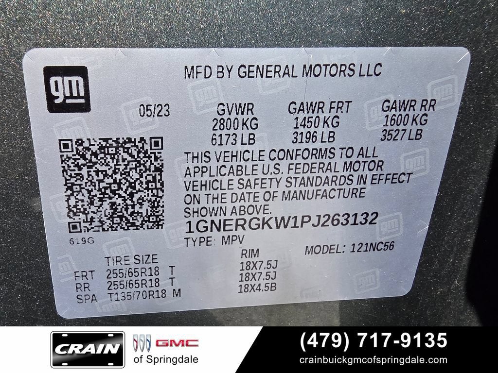 2023 Chevrolet Traverse LT Cloth