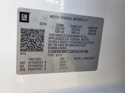 2019 Chevrolet Tahoe LT