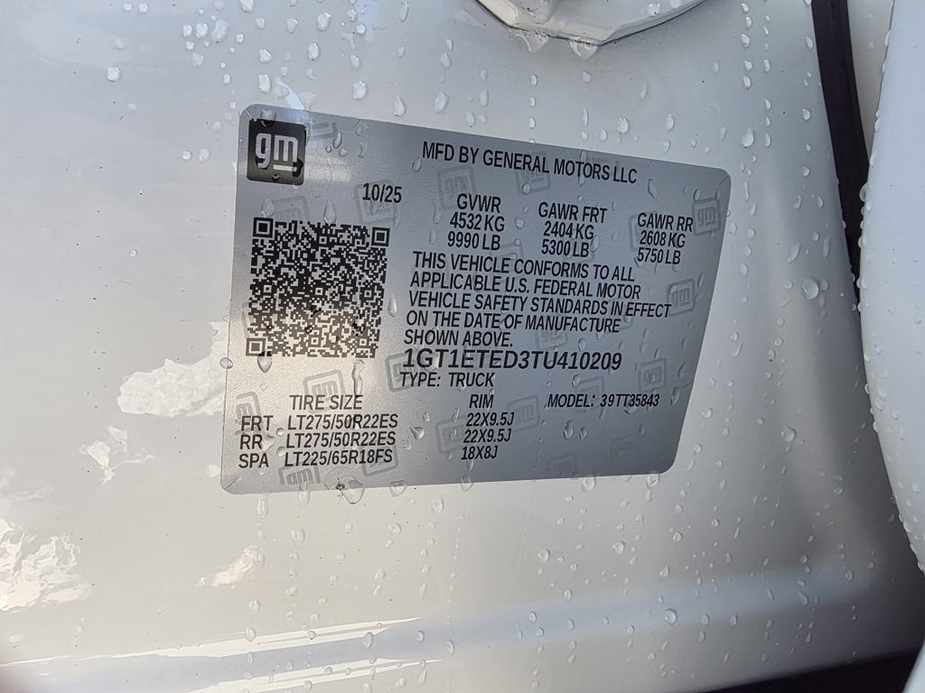 2026 GMC Sierra EV Elevation Extended Range