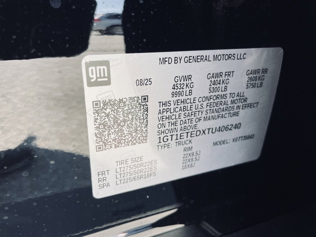 2026 GMC Sierra EV Elevation Extended Range