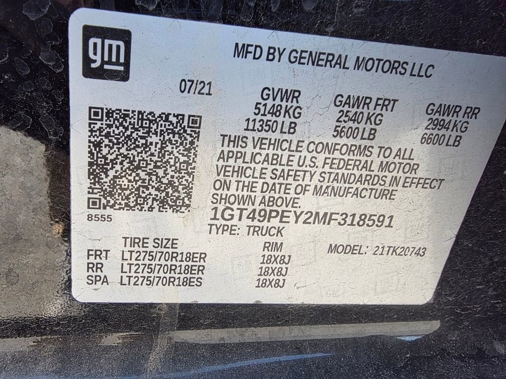 2021 GMC Sierra 2500 HD AT4