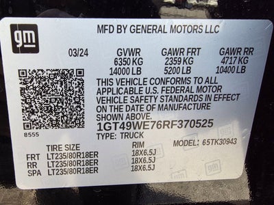 2024 GMC Sierra 3500 HD Denali DRW