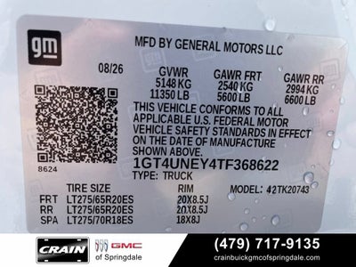 2026 GMC Sierra 2500 HD SLT