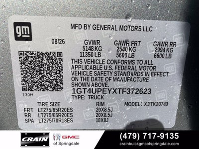2026 GMC Sierra 2500 HD AT4