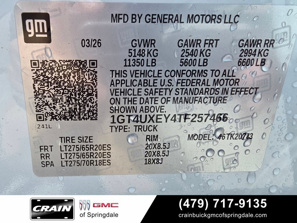 2026 GMC Sierra 2500 HD Denali Ultimate