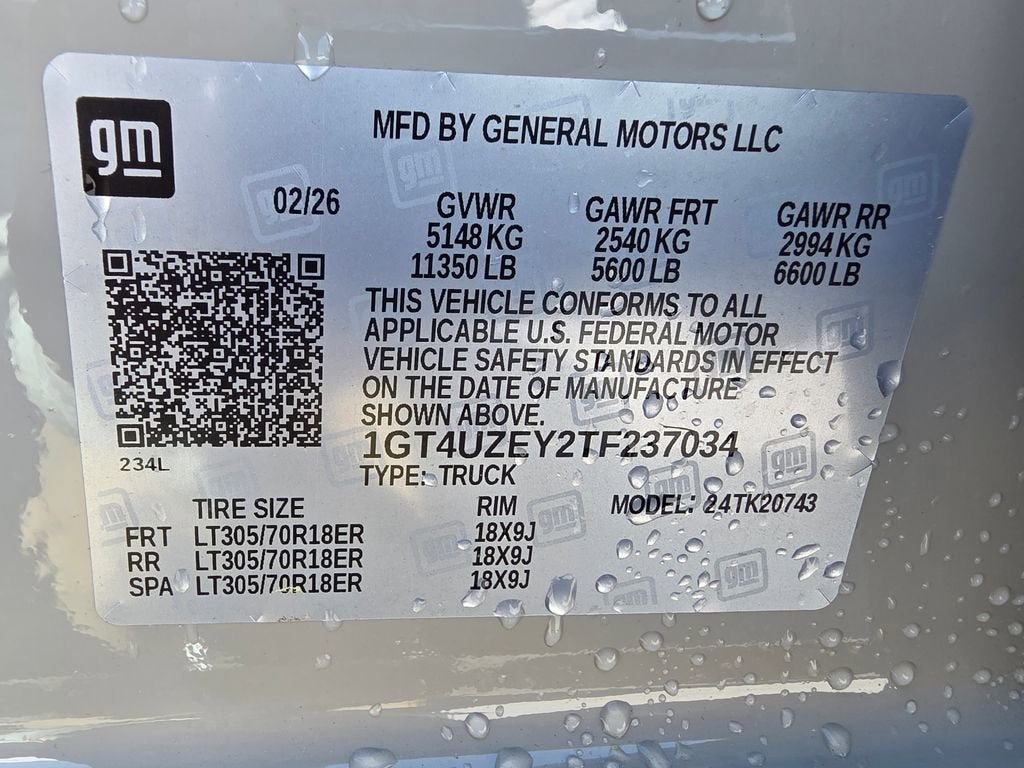 2026 GMC Sierra 2500 HD AT4X