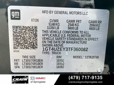 2026 GMC Sierra 2500 HD AT4X