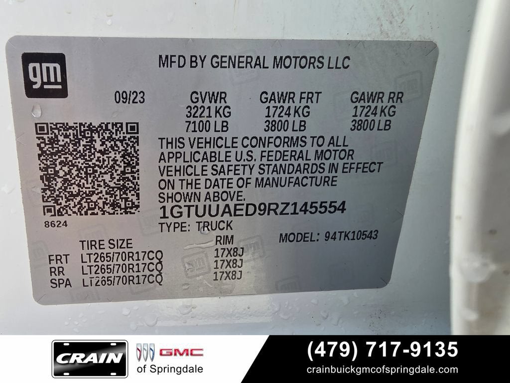 2024 GMC Sierra 1500 Pro