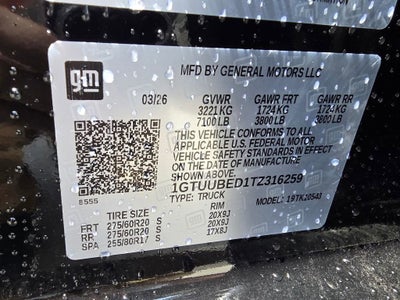 2026 GMC Sierra 1500 SLE