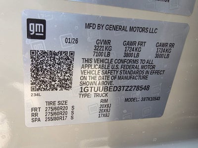 2026 GMC Sierra 1500 SLE