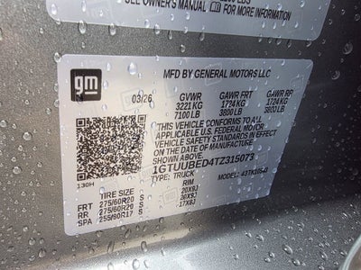 2026 GMC Sierra 1500 SLE