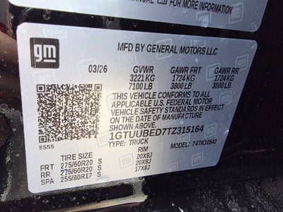 2026 GMC Sierra 1500 SLE