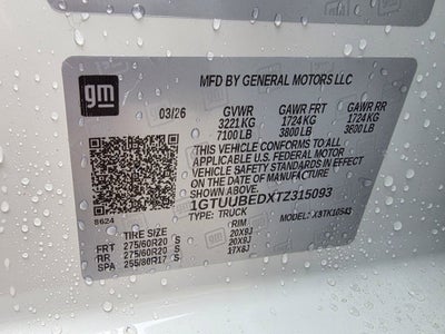 2026 GMC Sierra 1500 SLE